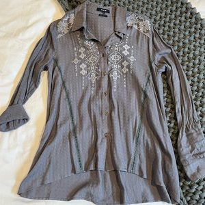 Miss Me - Button Down. NWOT